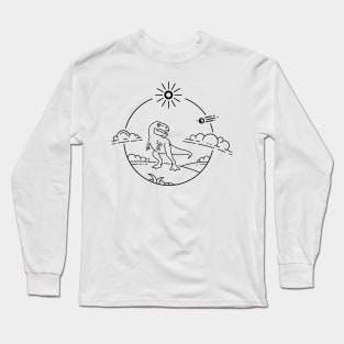 Dinosaur Extinction Long Sleeve T-Shirt